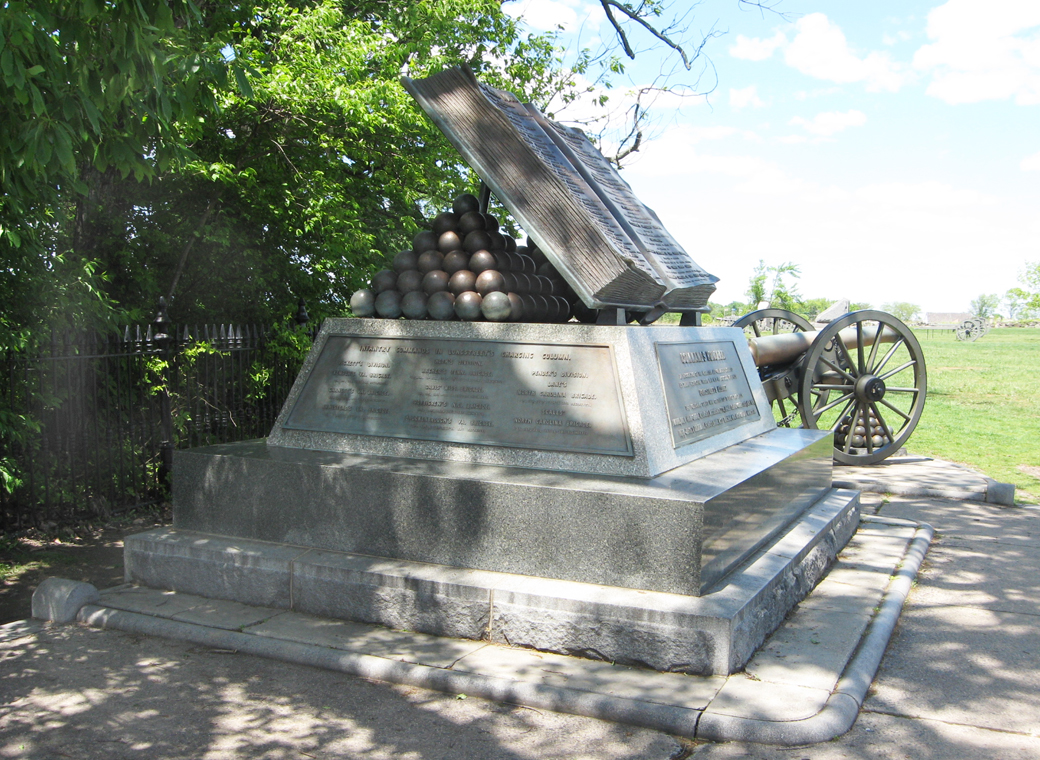 Monument to the High Water Mark of the Rebellion at Gettysburg