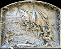 Bronze bas-relief from the State of Delaware monument at Gettysburg