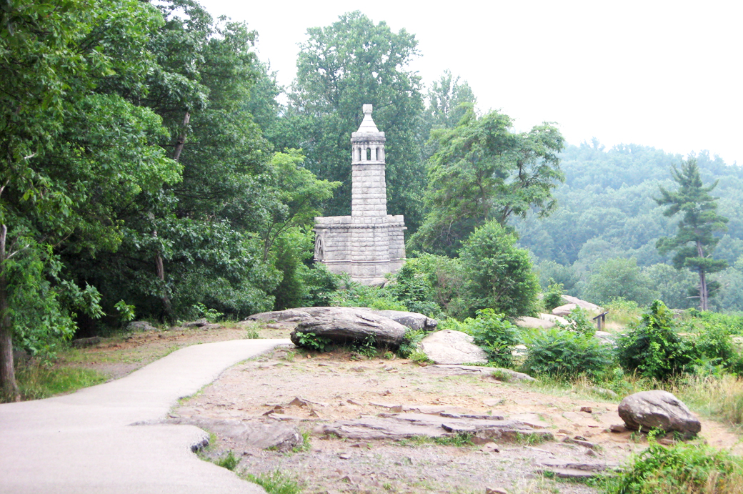 The View South Along the Summit