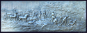 Bronze bas-relief from the 1st New York Independent Battery monument at Gettysburg