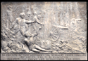 Bronze bas-relief from the 62nd New York monument at Gettysburg