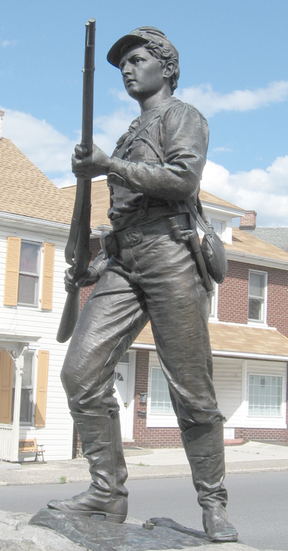 Monument to the 26th Pennsylvania Emergency Militia Infantry at Gettysburg