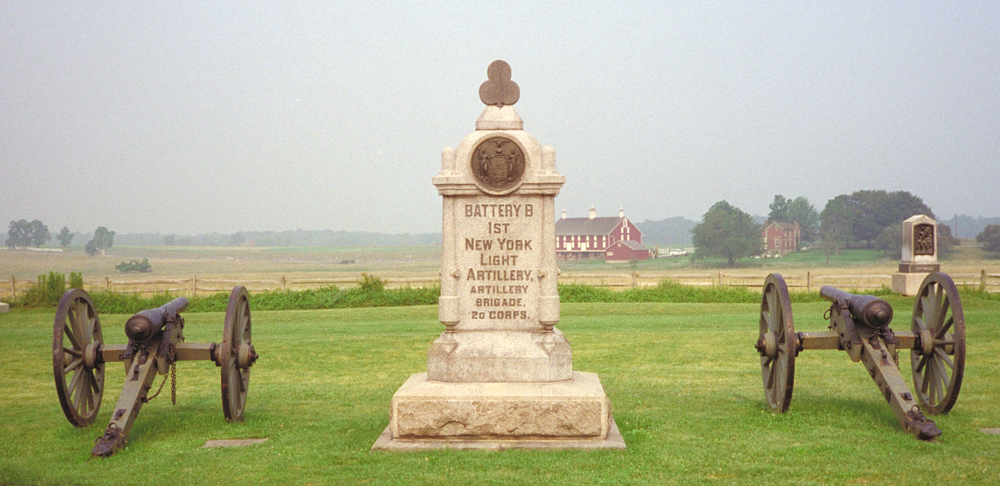 Monument to Battery B, 1st New York Light Artillery