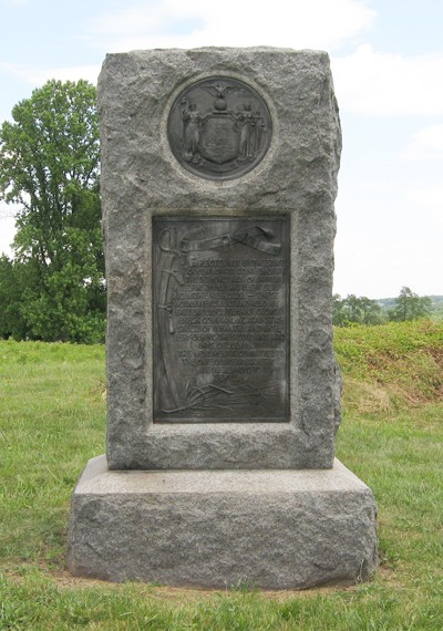 Monument to Battery E, 1st New York Light Artillery