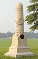 Monument to the 82nd Illinois Infantry at Gettysburg
