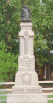 monument to the 8th Ohio Infantry at Gettysburg