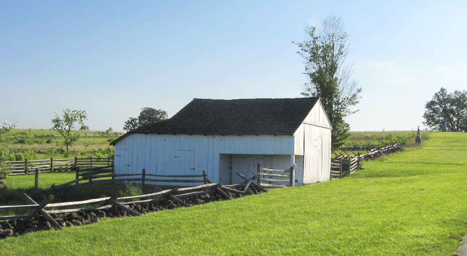 The Leister barn at Gettysburg