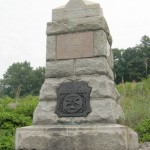 Monument to the Michigan Sharpshooters on Little Round Top at Gettysburg