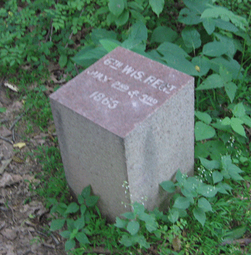 Marker for the 6th Wisconsin Infantry on Culp's Hill