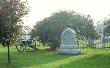 Monument to West Virginia Battery C at Gettysburg