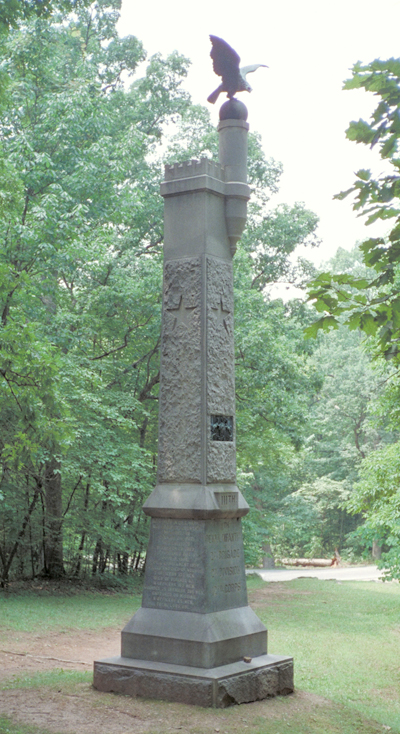 Monument to the 111th Pennsylvania Infantry at Gettysburg