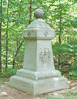 Monument to the 2nd Maryland Battalion (CSA) at Gettysburg