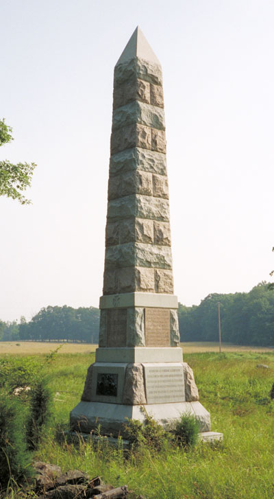 Monument to the 6th Pennsylvania Reserves at Gettysburg