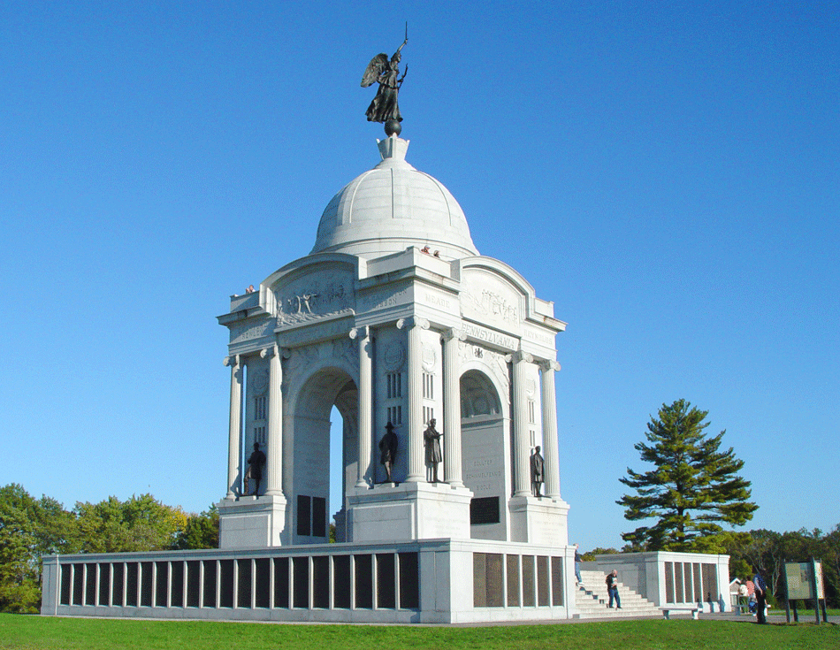 State of Pennsylvania Monument at Gettysburg