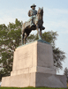 Monument to Union Major General Oliver O. Howard at Gettysburg