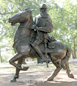 Monument to Confederate Lieutenant General James Longstreet at Gettysburg