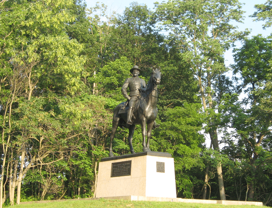 Monument to Union Major General John Sedgwick at Gettysburg