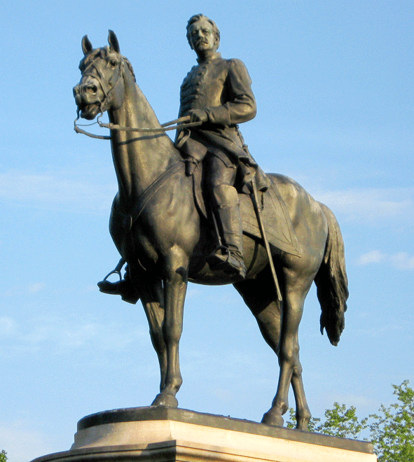 Monument to Union Major General Henry W. Slocum at Gettysburg