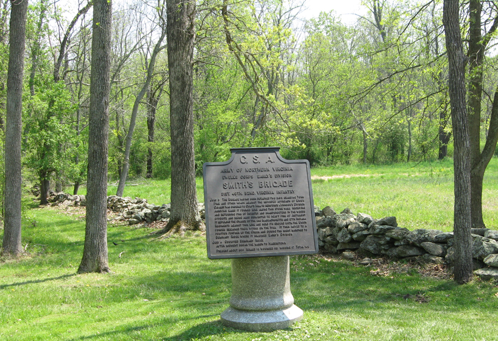 Monument to Smith's Brigade of the Army of Northern Virginia at Gettysburg