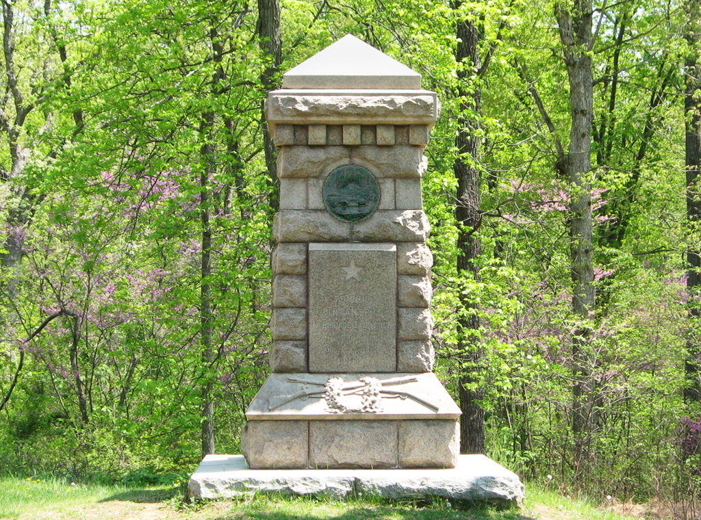 Monument to the 7th Ohio Volunteer Infantry Regiment at Gettysburg
