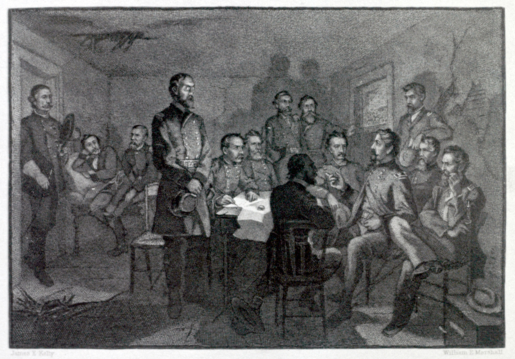 Meade's Council of War at Gettysburg
